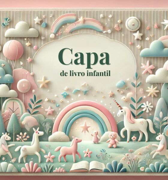 capa de livro infantil